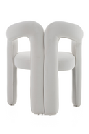 White Velvet Dining Chair | OROA Modern Ellen | Oroatrade.com