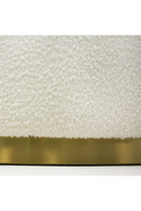 White Curved Sofa with Black Pillows | OROA Modern Frontier | Oroatrade.com