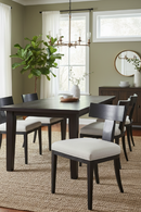 Black Walnut Dining Chairs (2) | OROA Modern Fabien | Oroatrade.com