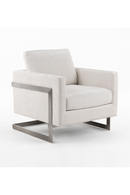 Metal Framed Square Accent Chair | OROA Modern Prince | Oroatrade.com