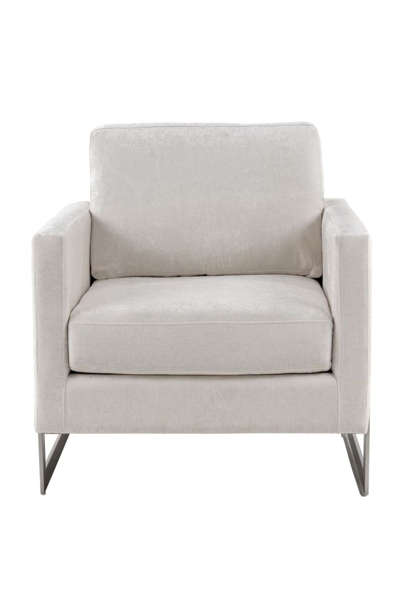 Metal Framed Square Accent Chair | OROA Modern Prince | Oroatrade.com