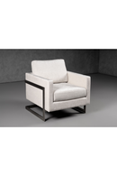 Metal Framed Square Accent Chair | OROA Modern Prince | Oroatrade.com