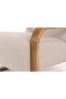 Beige Linen Accent Chair | OROA Modern Sada | Oroatrade.com