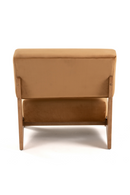 Wood Framed Velvet Lounge Chair | OROA Modern Tucker | Oroatrade.com
