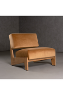 Wood Framed Velvet Lounge Chair | OROA Modern Tucker | Oroatrade.com