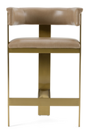 Brown Leather Counter Chair | OROA Modern Boswell | Oroatrade.com