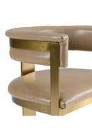 Brown Leather Counter Chair | OROA Modern Boswell | Oroatrade.com