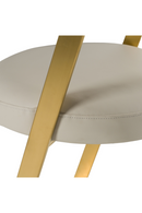 Gold Framed Cantilevered Counter Stool | OROA Modern Shandra | Oroatrade.com