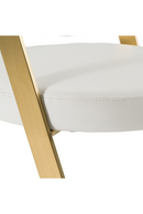 Gold Framed Cantilevered Counter Stool | OROA Modern Shandra | Oroatrade.com
