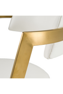 Gold Framed Cantilevered Counter Stool | OROA Modern Shandra | Oroatrade.com