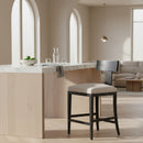 Black Walnut Counter Chair | OROA Modern Fabien