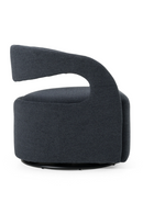 Dark Split-Back Swivel Chair | OROA Modern Dowsett