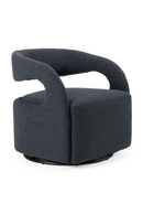 Dark Split-Back Swivel Chair | OROA Modern Dowsett | Oroatrade.com
