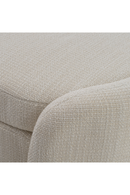 Cream Oval Storage Ottoman | OROA Modern Erin | Oroatrade.com