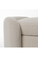 Cream Storage Ottoman Bench | OROA Modern Erin | Oroatrade.com