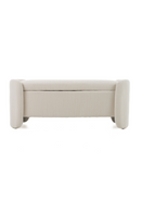 Cream Storage Ottoman Bench | OROA Modern Erin | Oroatrade.com