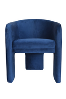 Three-Legged Velvet Accent Chair | OROA Modern Kyle | Oroatrade.com