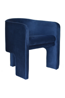 Three-Legged Velvet Accent Chair | OROA Modern Kyle | Oroatrade.com