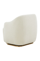 White Sherpa Upholstered Accent Chair | OROA Modern Masha | Oroatrade.com