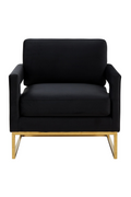 Velvet Accent Chair | OROA Modern Edna | Oroatrade.com