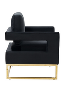 Velvet Accent Chair | OROA Modern Edna | Oroatrade.com