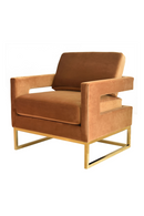 Velvet Accent Chair | OROA Modern Edna | Oroatrade.com