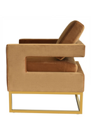 Velvet Accent Chair | OROA Modern Edna | Oroatrade.com