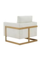 Metal Framed Square Accent Chair | OROA Modern Prince | Oroatrade.com