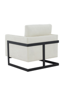 Metal Framed Square Accent Chair | OROA Modern Prince | Oroatrade.com