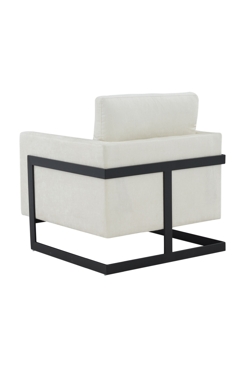 Metal Framed Square Accent Chair | OROA Modern Prince | Oroatrade.com
