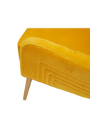 Yellow Velvet Tufted Accent Chair | OROA Modern Everly | Oroatrade.com