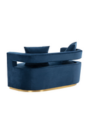 Blue Velvet Loveseat | OROA Modern Wells | Oroatrade.com