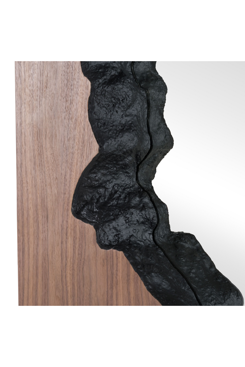 Walnut Leaning Floor Mirror | OROA Modern Timber | Oroatrade.com