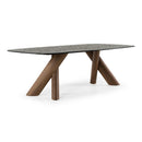 Hospitality furniture - Gray Glass Dining Table - www.oroatrade.com