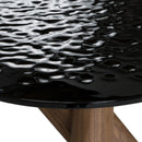 Hospitality furniture - Gray Glass Dining Table - www.oroatrade.com