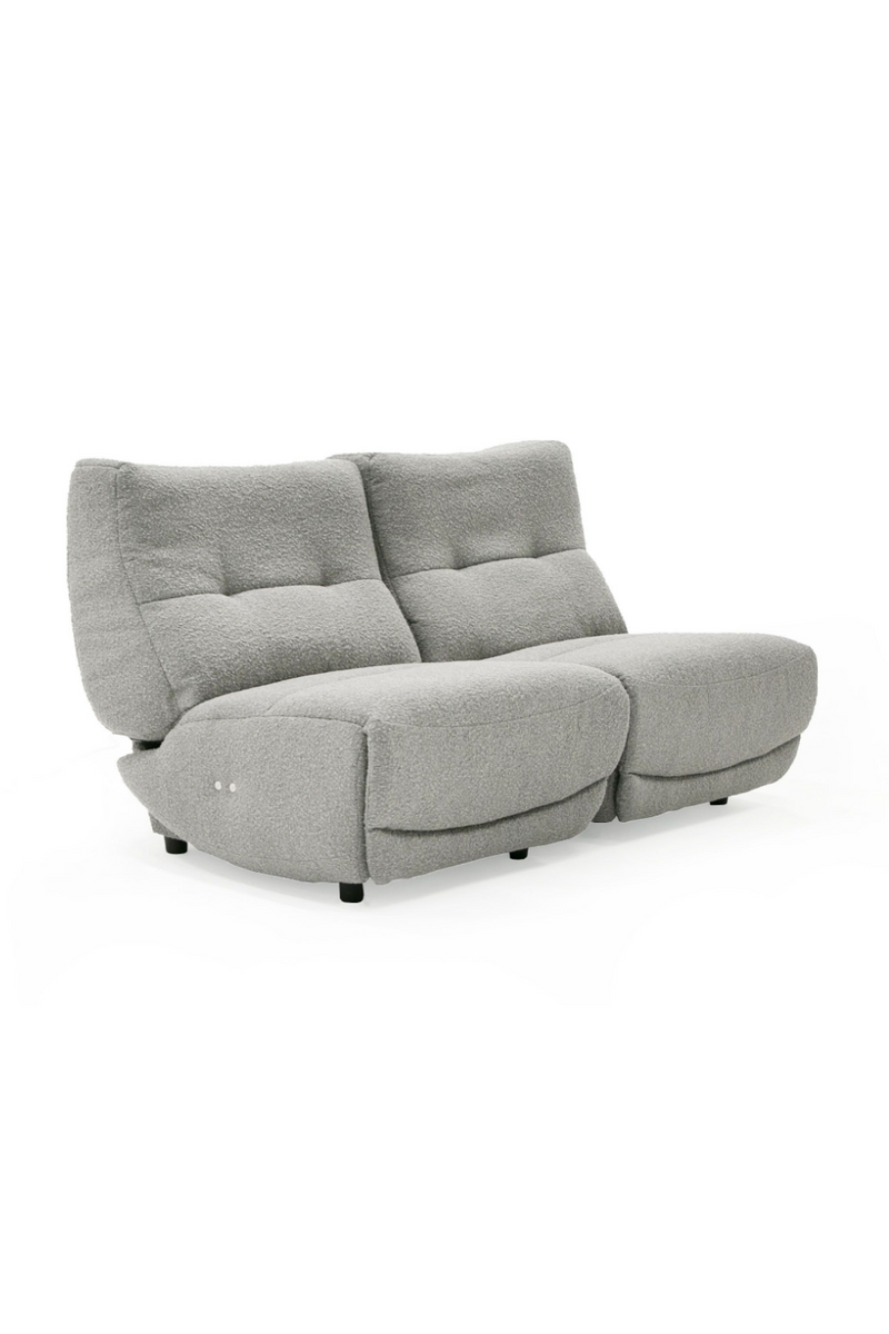 Gray Fabric Electric Recliner Chair S | OROA Modern Basil | Oroatrade.com