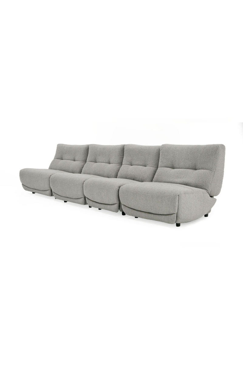 Gray Fabric Electric Recliner Chair S | OROA Modern Basil | Oroatrade.com