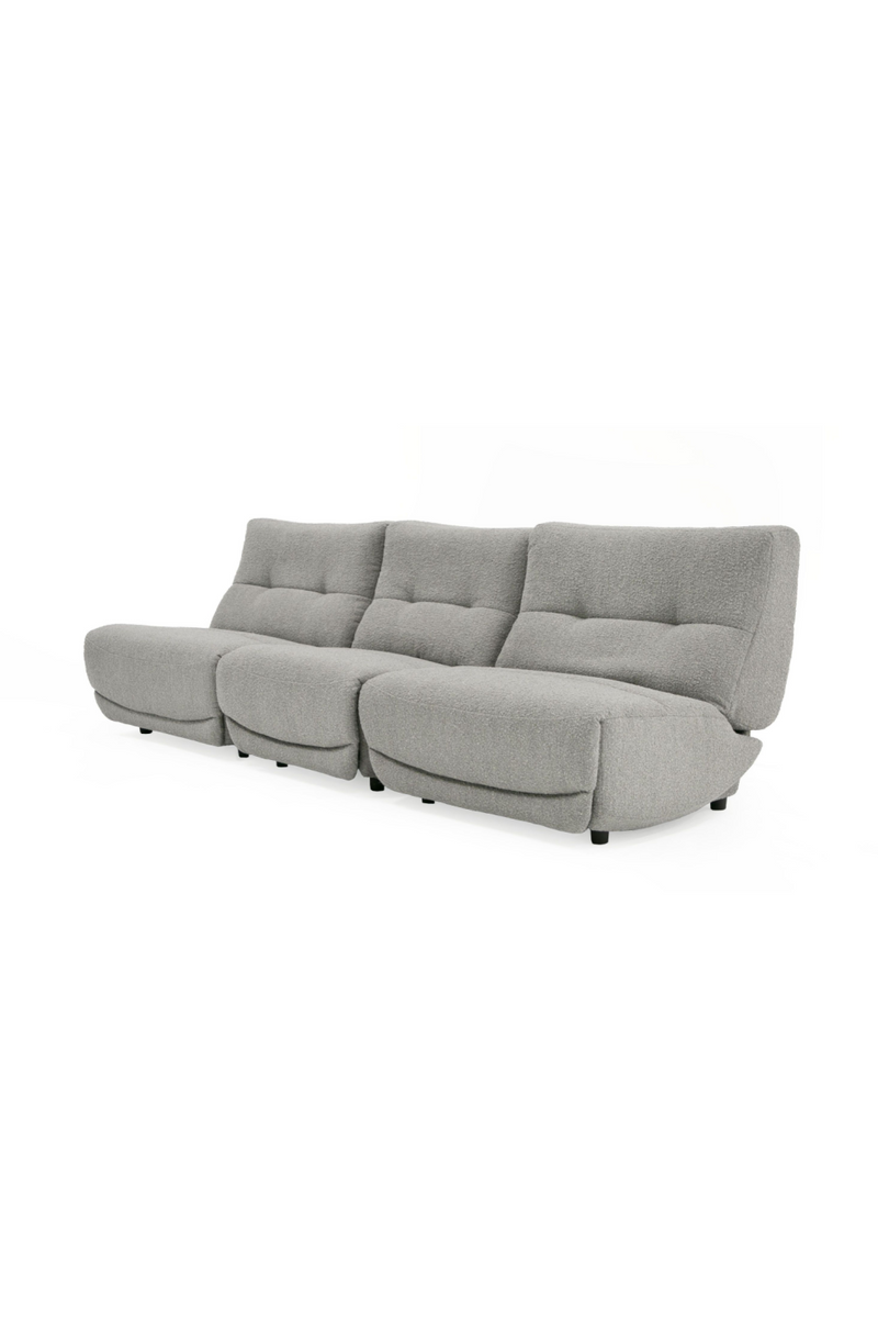Gray Fabric Electric Recliner Chair S | OROA Modern Basil | Oroatrade.com