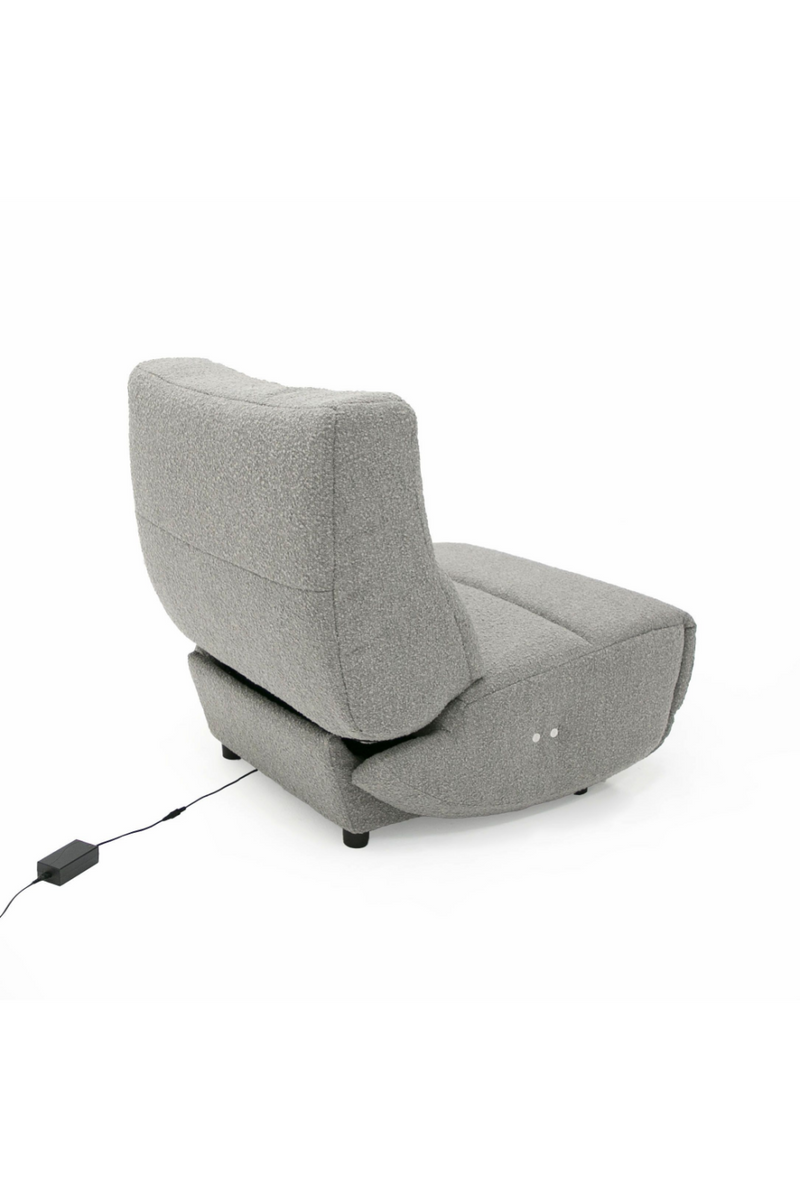 Gray Fabric Electric Recliner Chair S | OROA Modern Basil | Oroatrade.com