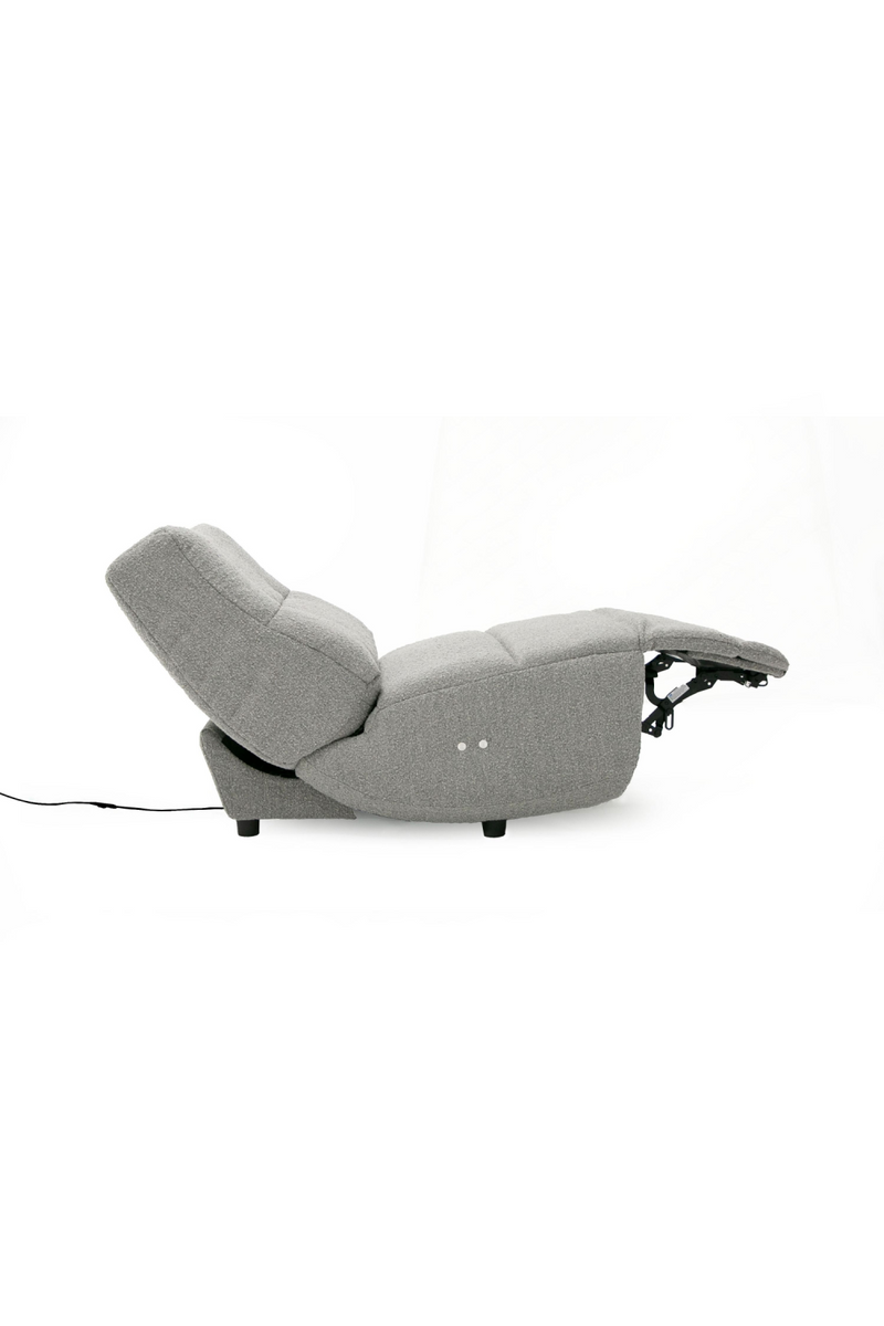 Gray Fabric Electric Recliner Chair S | OROA Modern Basil | Oroatrade.com