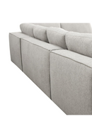 Gray Modular Chaise Sofa | OROA Modern Lulu | Oroatrade.com