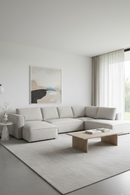 Gray Modular Chaise Sofa | OROA Modern Lulu