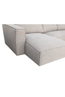 Gray Modular Chaise Sofa | OROA Modern Lulu | Oroatrade.com