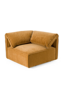 Orange Modular Corner Sofa | OROA Modern Gene