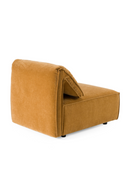 Orange Armless Sectional Sofa | OROA Modern Gene | Oroatrade.com