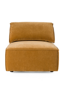 Orange Armless Sectional Sofa | OROA Modern Gene | Oroatrade.com