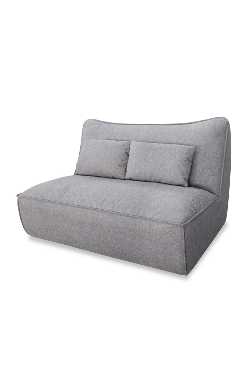 Gray Fabric Modular Sectional Sofa | OROA Modern Racine | Oroatrade.com