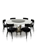 Black Dining Chair Set (2) | OROA Modern Alek | Oroatrade.com