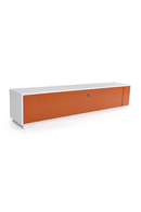 White Crocodile-Textured Sideboard | OROA Modern Skyline | Oroatrade.com