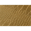 Gold Crocodile Mirror Console Table | OROA Modern Aversa | Oroatrade.com